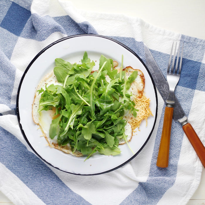 Arugula on a plate