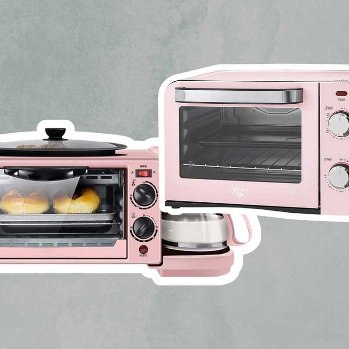 Pink toaster ovens