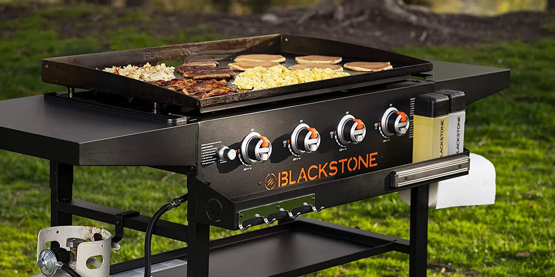 Blackstone griddle BBQ.