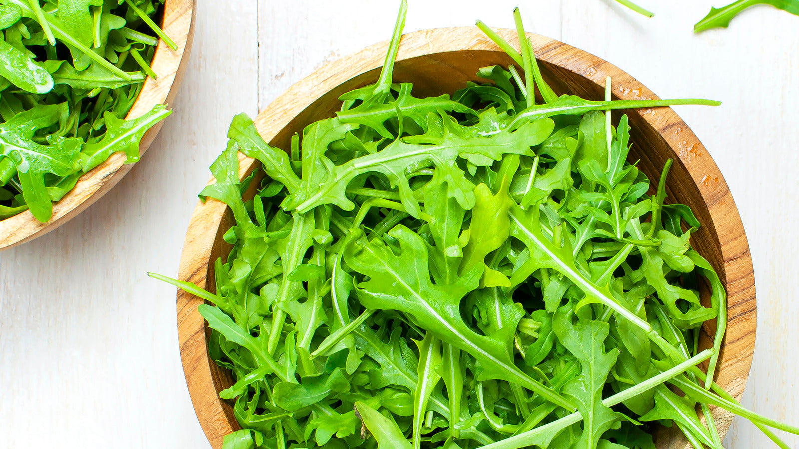 Bowl of arugula