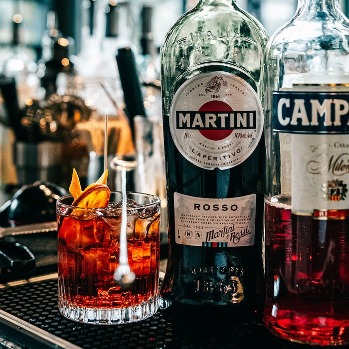 Bottle of campari