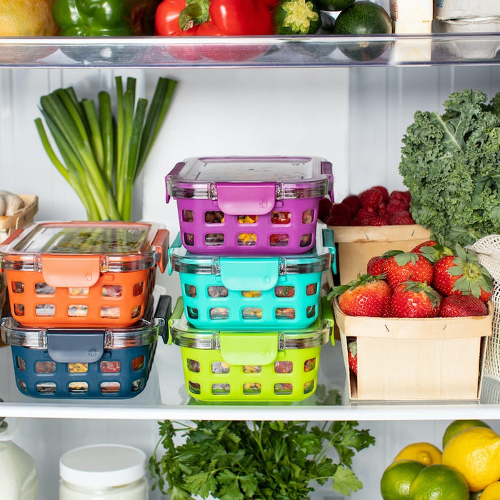 How Long Does Fruit Last In The Fridge? Picture of fruit in a fridge.