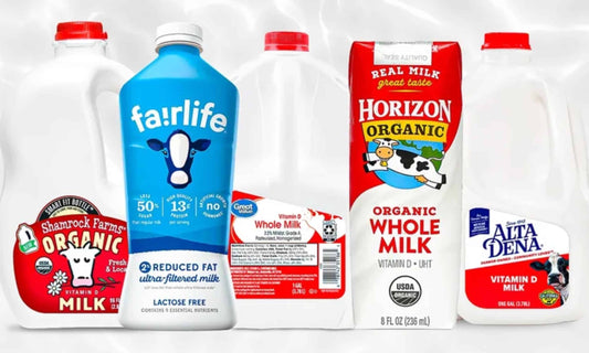 Brands of lactose-free milks.