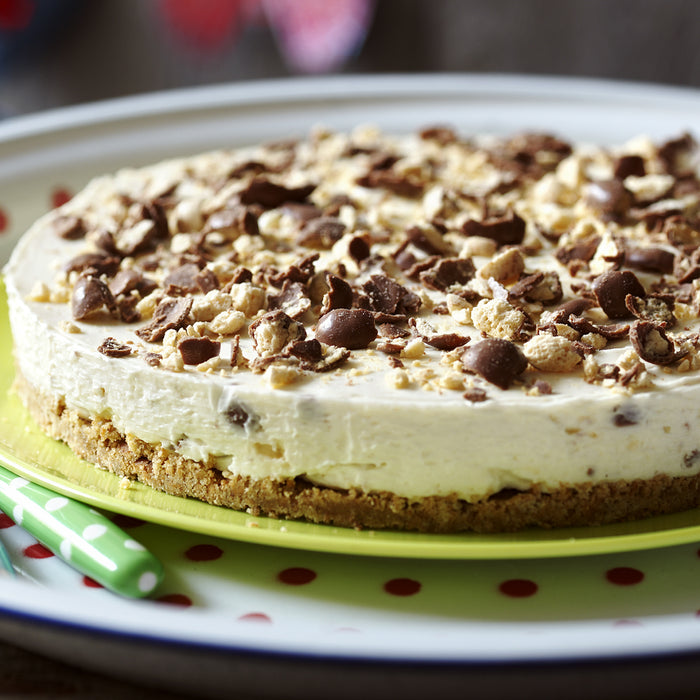 No-bake malteser cheesecake