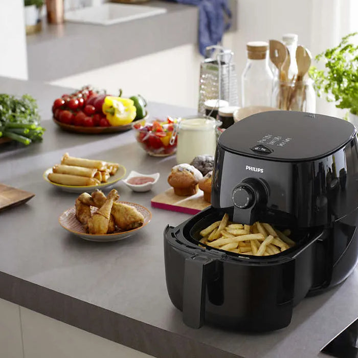 Air fryer on a kitchen counter