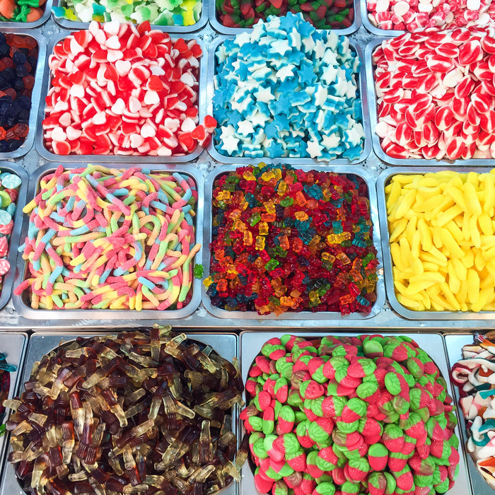 Selection of the best sour candies