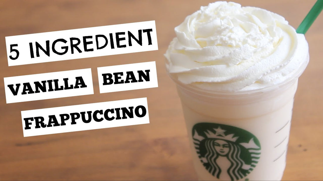Starbucks Vanilla Bean Frappuccino.