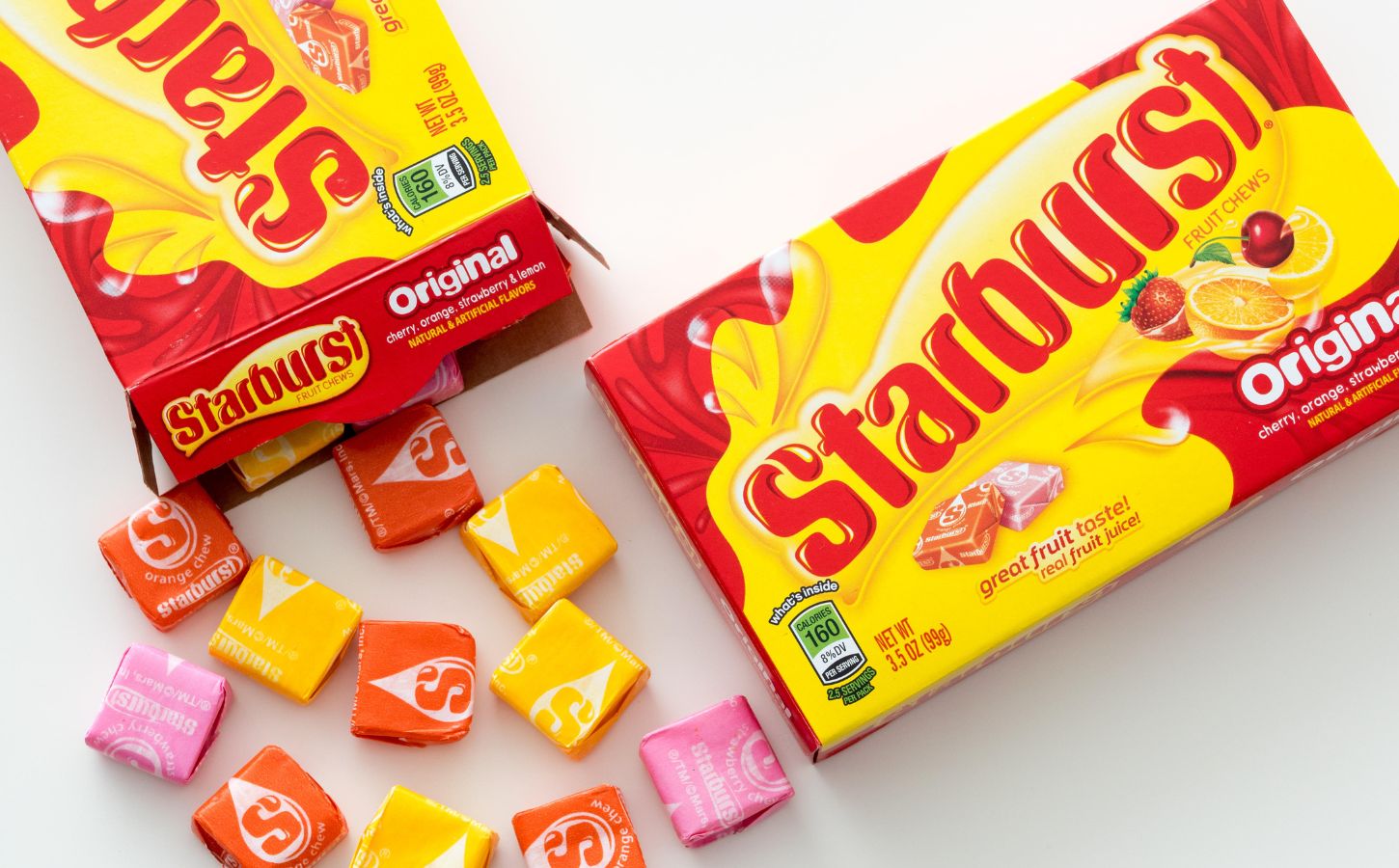 Fruit-tella: a Starburst by another name