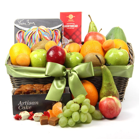 Fruit & Chocolates Sympathy Gift Hamper