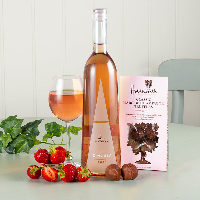 The Rosé & Chocolates Duo